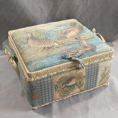 Vintage ducks tapestry fabric - ducks,