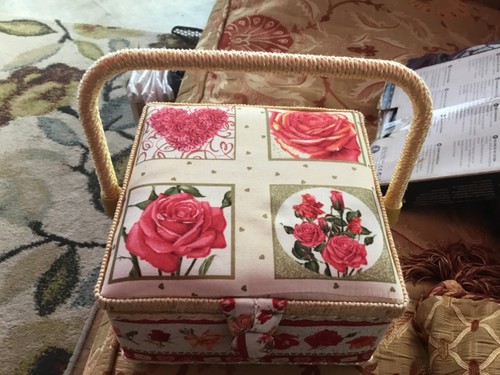 Fabric covered sewing craft - fabric,
