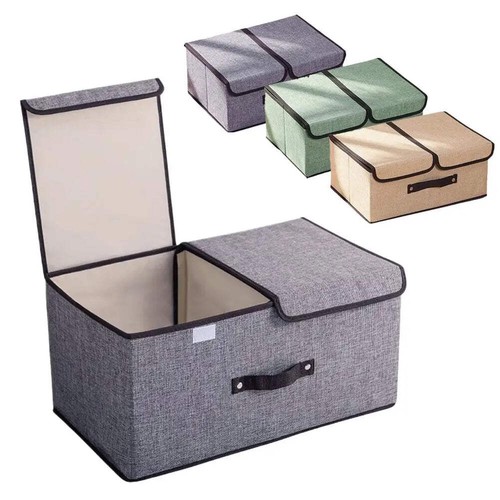 Fabric foldable storage box - storage,