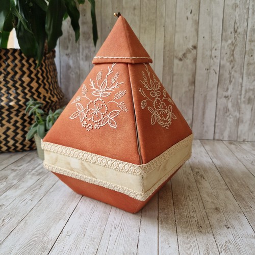 Handmade fabric covered - handmade,