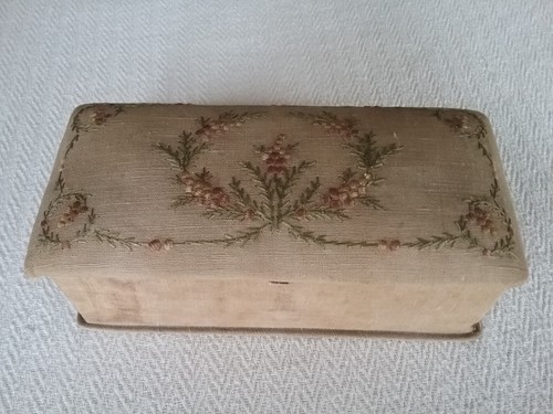 Vintage fabric covered - vintage,