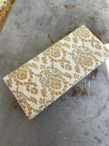 Vintage french fabric - a,