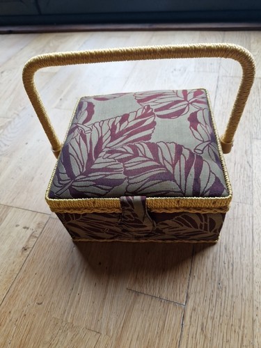 Square sewing storage box - sewing,