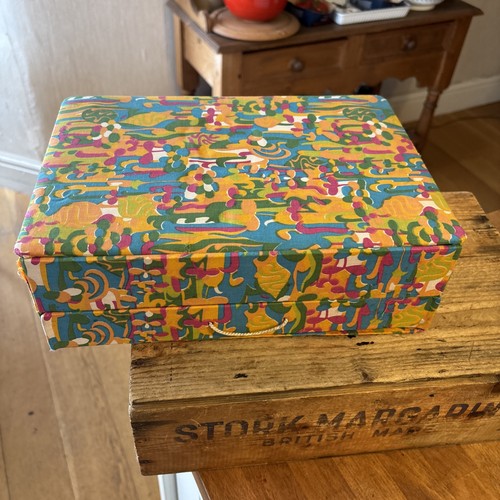 Vintage fabric covered - vintage, fabric-covered