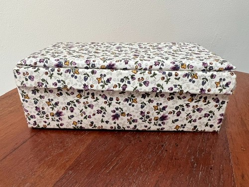 Floral material covered - floral,