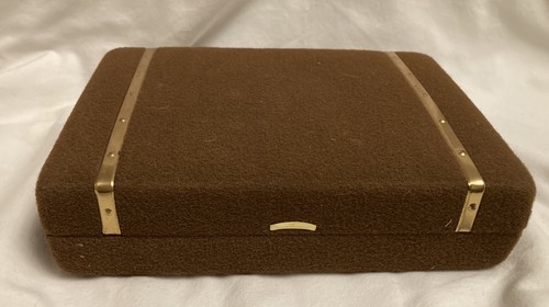 Vintage jewellery box fabric - vintage, box.