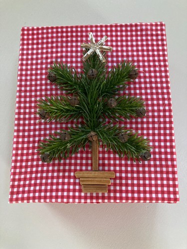 Christmas gift box with - gift,