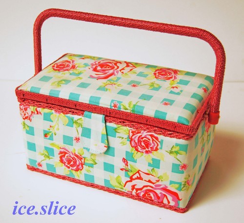 Sewing needlework box - sewing,